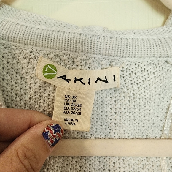 Waffle Knit Zipper Cardigan - Picture 3 of 6